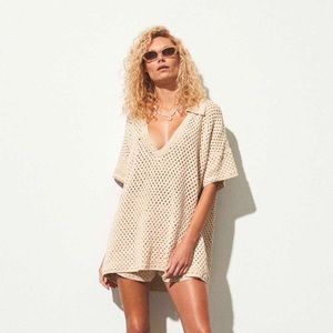 Maurie + Eve Shore Thing Mini Dress in Sand